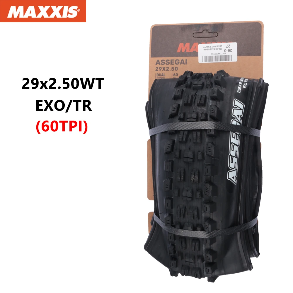 MAXXIS ASSEGAI Original TUBELESS READY EXO Anti Puncture Bicycle