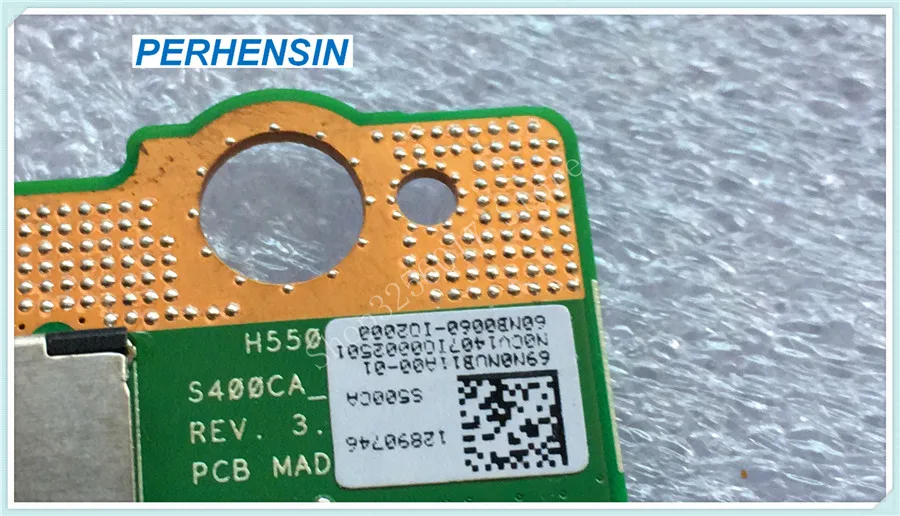 Original Laptop FOR ASUS S400CA Series USB Card Reader AUDIO Board  100% Works Perfectly