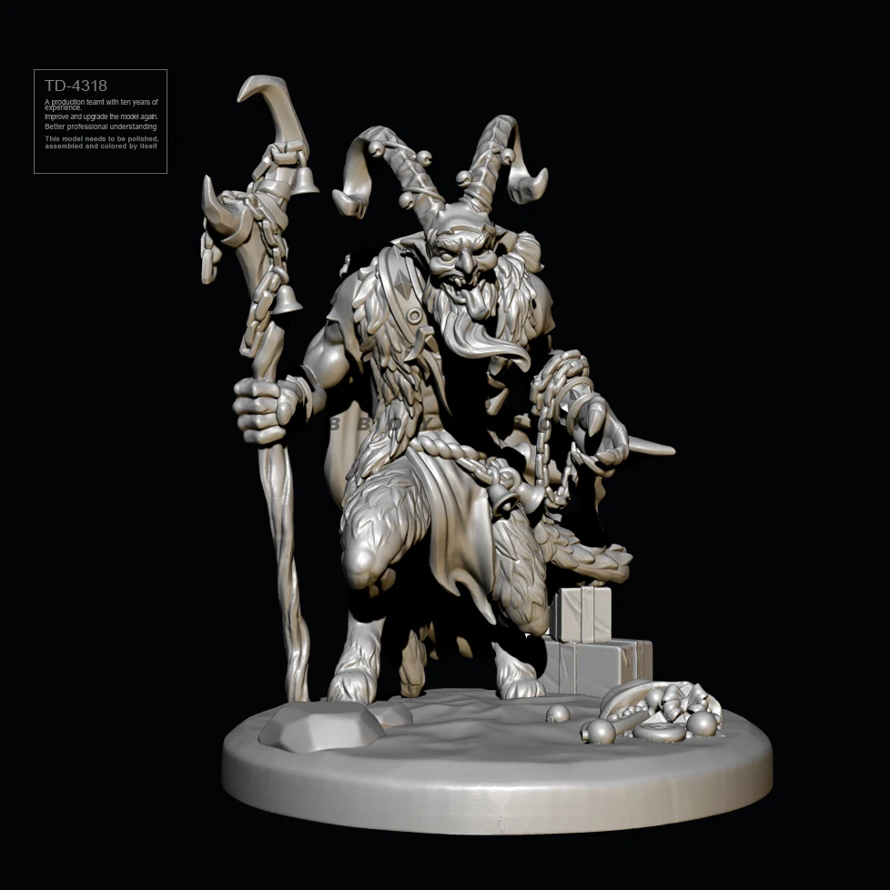 38MM 50MM Resin model kits figure colorless and self-assembled（3D Printing ） TD-4319