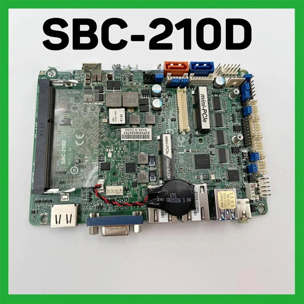 Industrial Motherboard For Asrock Embedded 3.5 Atom Baytrail J1900 SBC-210D