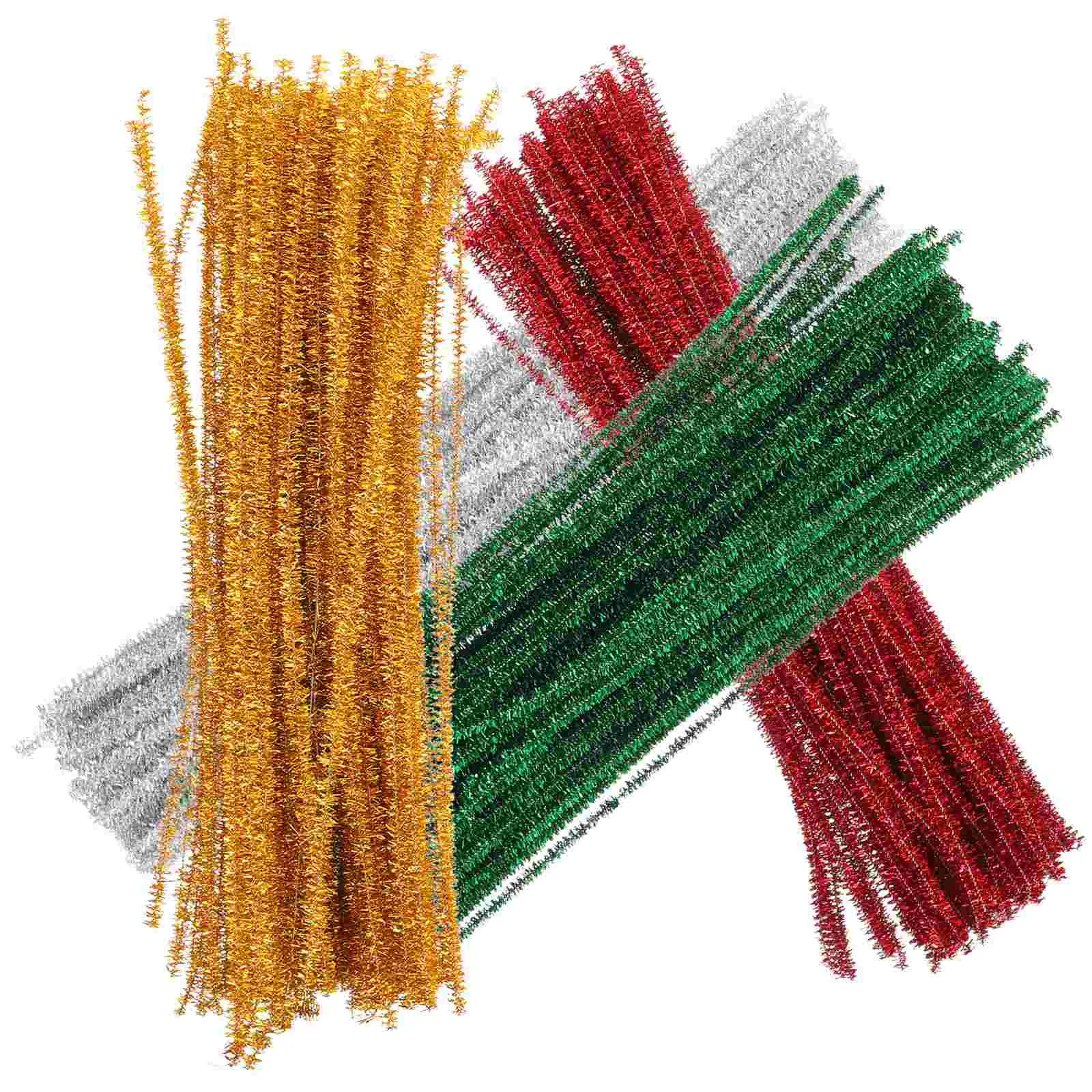 

400 Pcs Chenille Stems for DIY Crafts Pipes and Supplies Crafting Pomp Pompom Cleaners Christmas