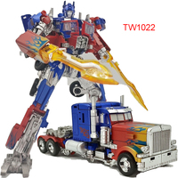 Transformation Toys BAIWEI TW1022 Optimus Commander TW1022EX Metallic Paint Robot