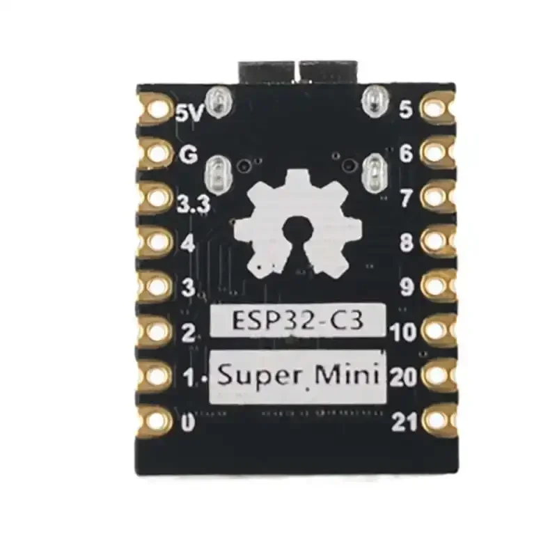 RCmall ESP32C3 ESP32 Super Mini Development Board Wi-Fi+BT ESP32-C3 Chip 3.3-6V for Arduino IoT