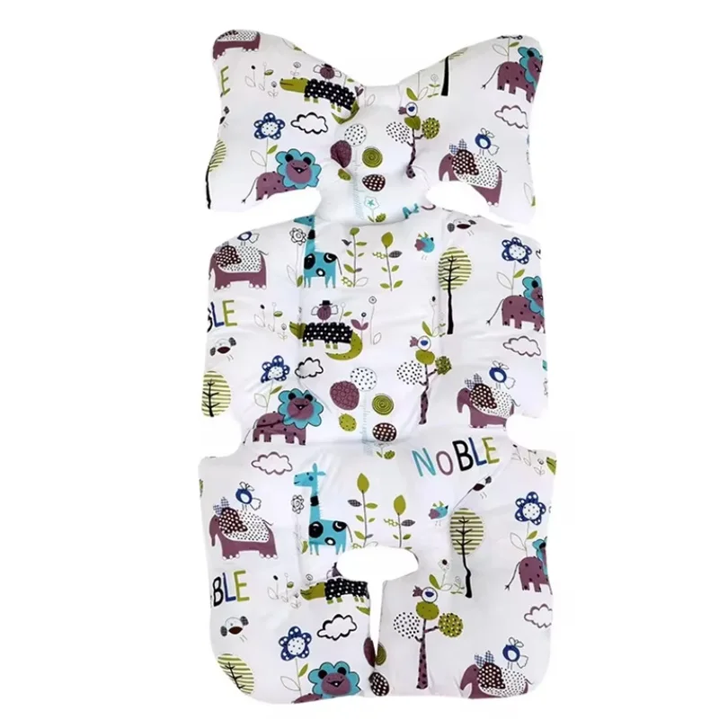 Universal Baby Stroller Cotton Pad Four Seasons Simple Star Print Pattern Children Stroller Seat Mat Baby Stroller Accessories
