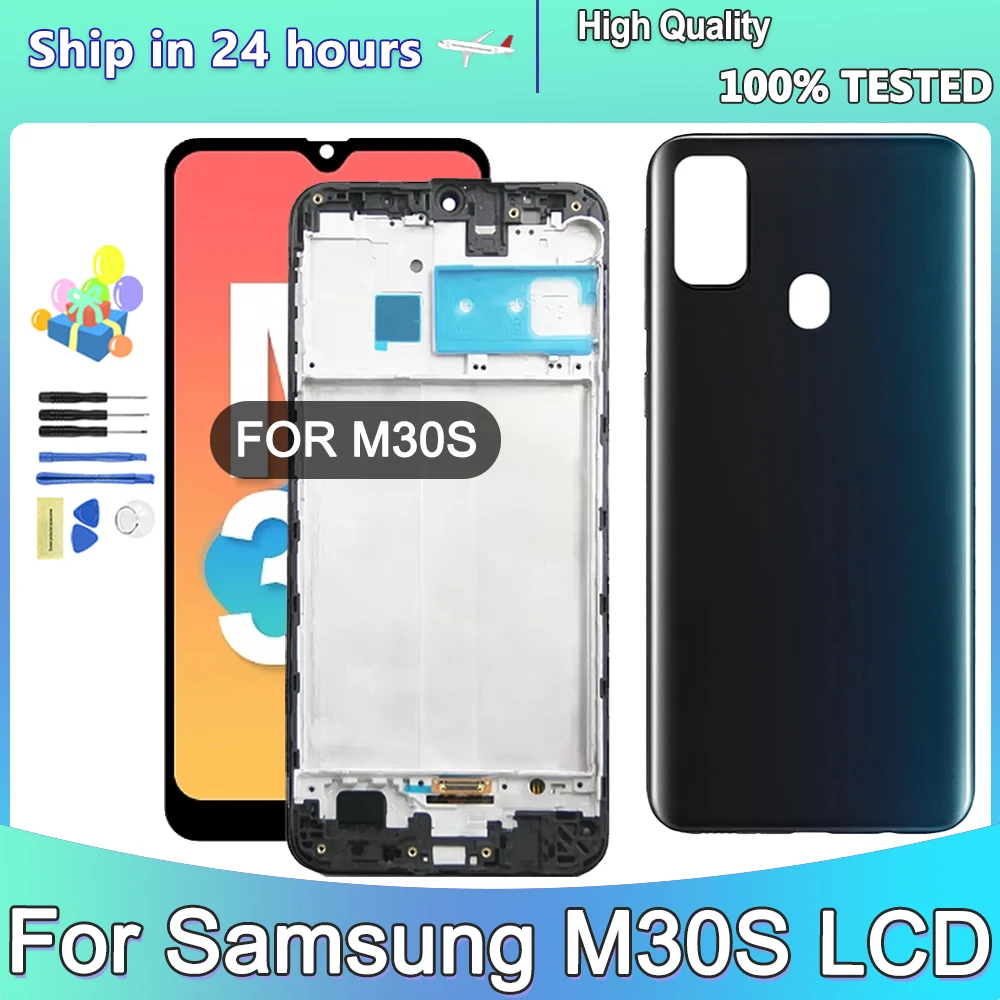 

TFT 100% Tested For Samsung Galaxy M30S LCD Display Touch Screen Digitizer with Frame For Galaxy SM-M307FN/DS M307F M3070 Screen