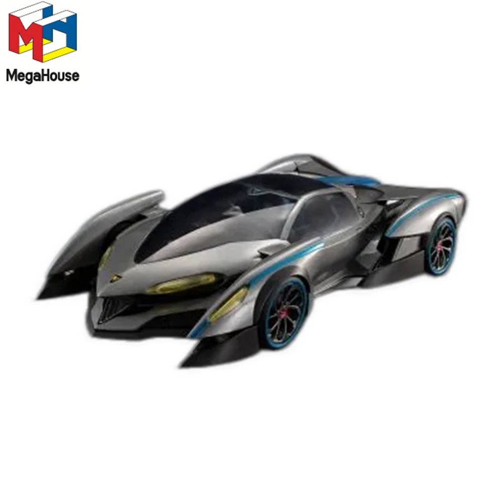 In Stock Megahouse Variable Action Future GPX Cyber Formula Asurada V.S.X-R 1/24 Scale Transformable Racing Desktop Model