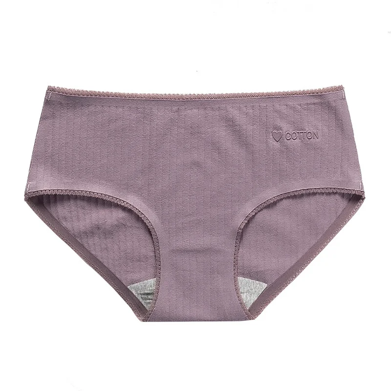 Plus Size Women Cotton Underwear Panties Seamless Sexy Items Underpants Briefs For Ladies Female Solid Color Panty Lingerie
