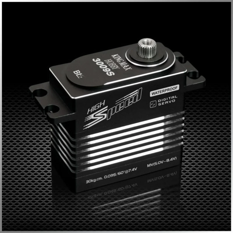 KINGMAX BLS3009S High performance digital servo 30kg.cm torque precision steel gear waterproof for 28-50CC engines