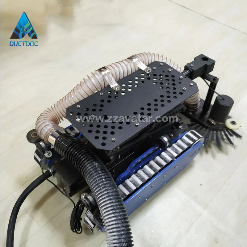 Air Duct Vent Cleaning Robot For Sale With Vacuum Cleaner And Control Box