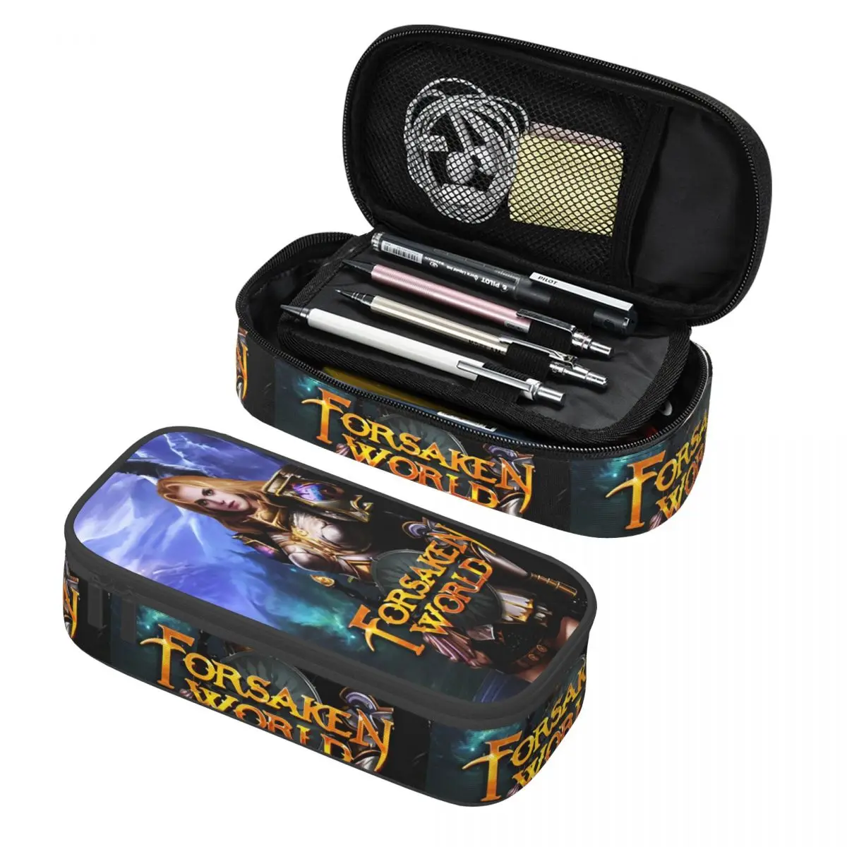 

New Forsakens World Video Game Pencil Case Pencilcases Pen Holder for Student Big Capacity Bag Students School Gift Stationery