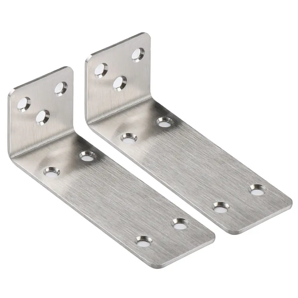 2PCS Hardware Reinforcement Corner buckle Angle Corner Code Brackets Stand Corner Guard Fasteners Protector