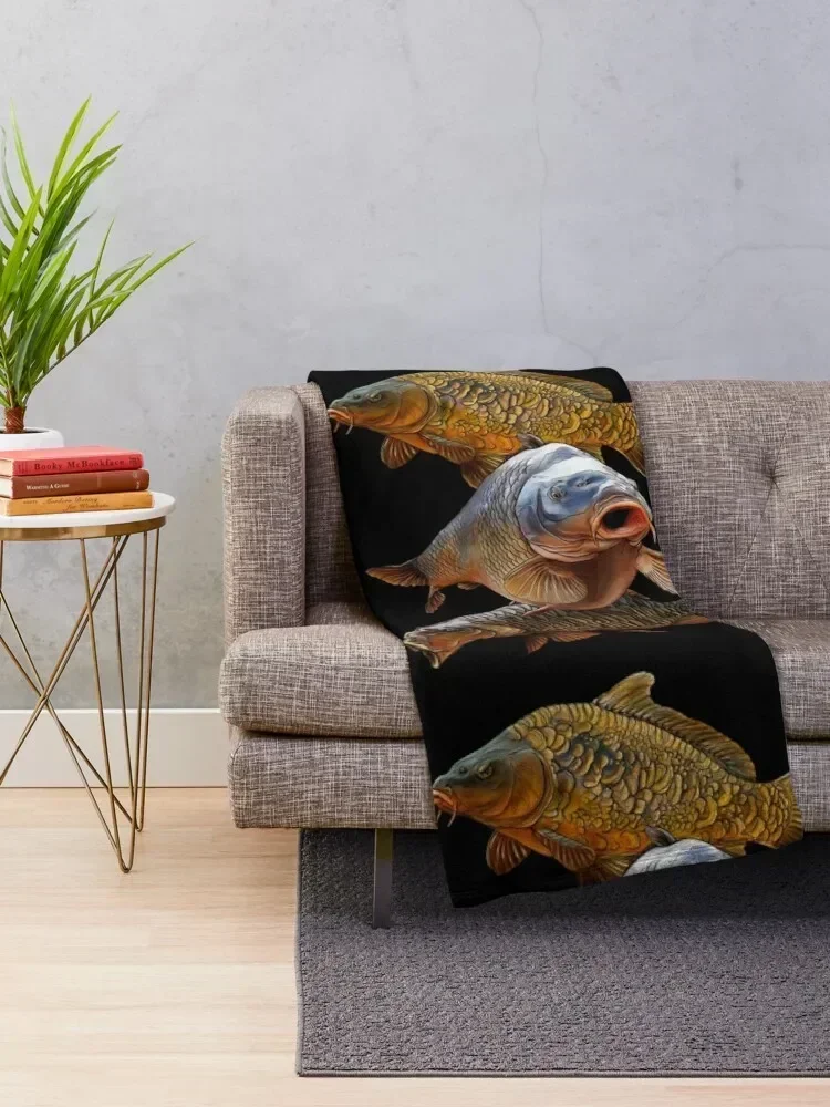 Carp gang 1 Throw Blanket