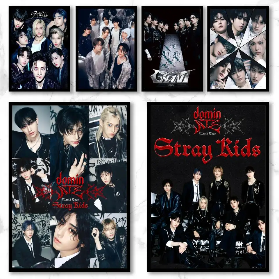 Music S-Stray Kids Poster Premium Art Wall Decor, Simple Ornament