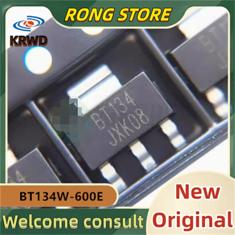 50 sztuk JXK08 nowy i oryginalny Chip IC SOT-223 BT134W-600E BT134W-600 BT134W BT134 134