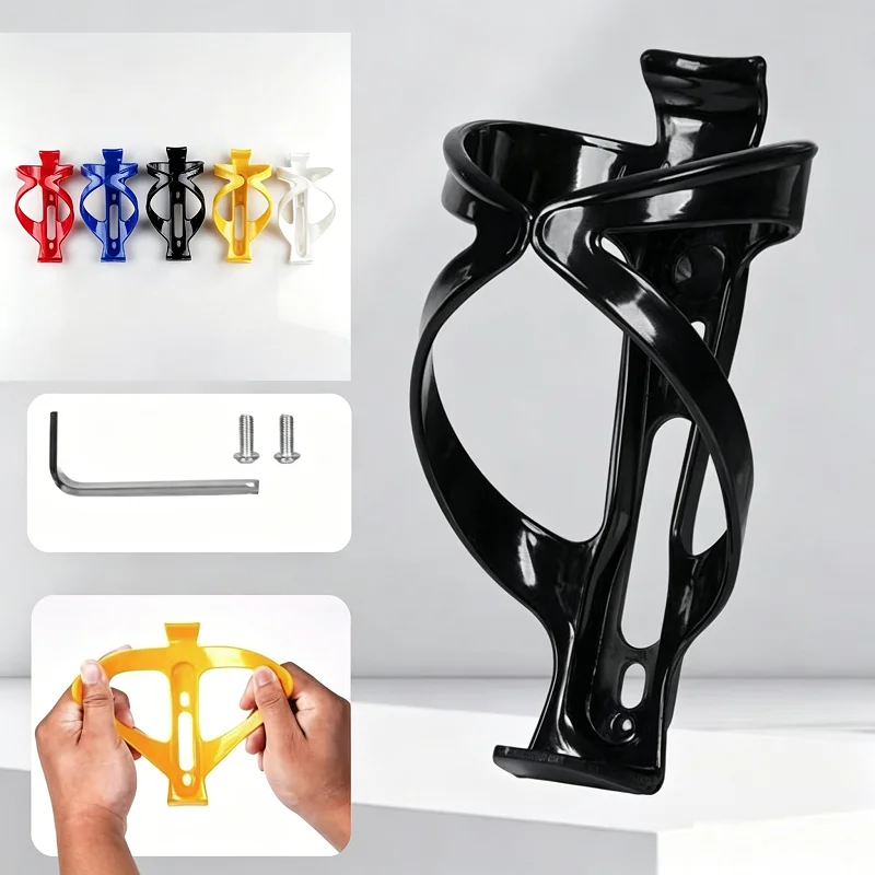 AliExpress NONE Lightweight Bicycle Water Bottle Cage Bike Drink Cup Holder Cycling Bottle Stand Accessory ZXSHJ02