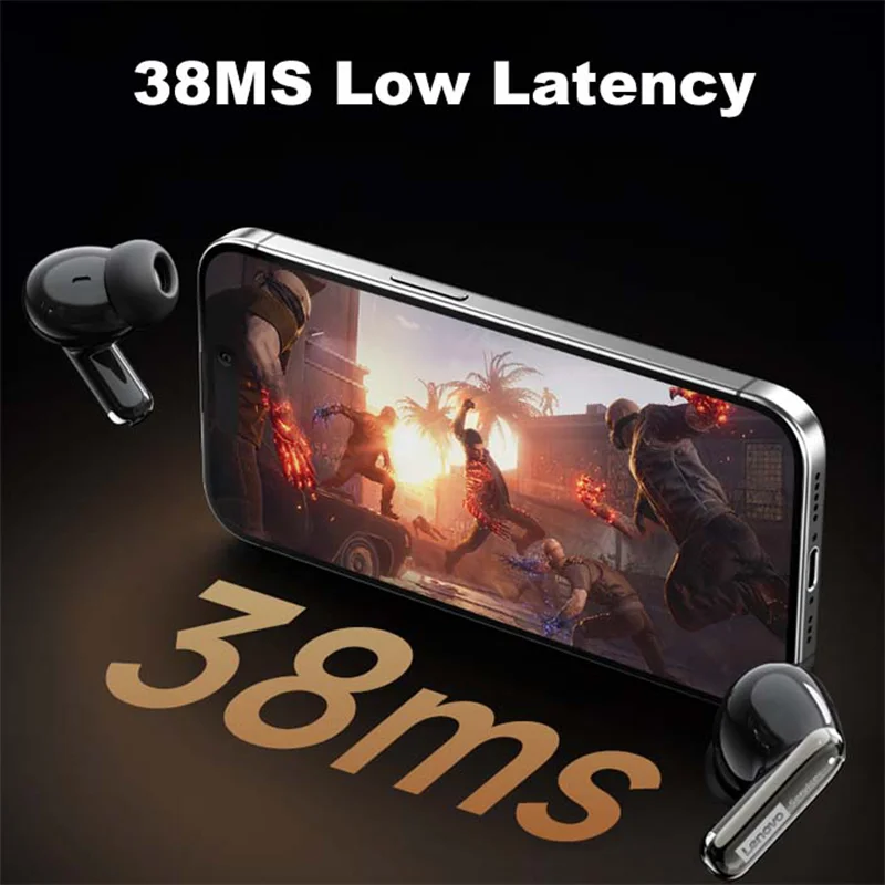 لينوفو LE208 سماعات لاسلكية ENC دعوة إلغاء الضوضاء بلوتوث V6.0 HIFI سماعة HIFI الصوت سماعة HD دعوة مع هيئة التصنيع العسكري #3