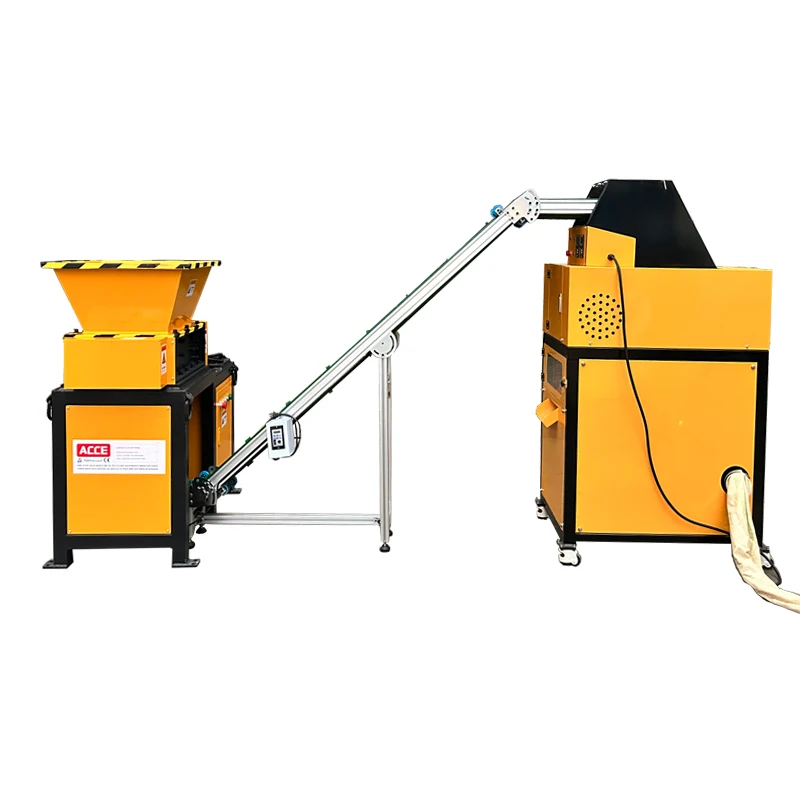 Granulador de Cable de cobre pequeño, línea de reciclaje C03, granulador de cobre, trituradora EB400, aumenta la capacidad de procesamiento del 50 %