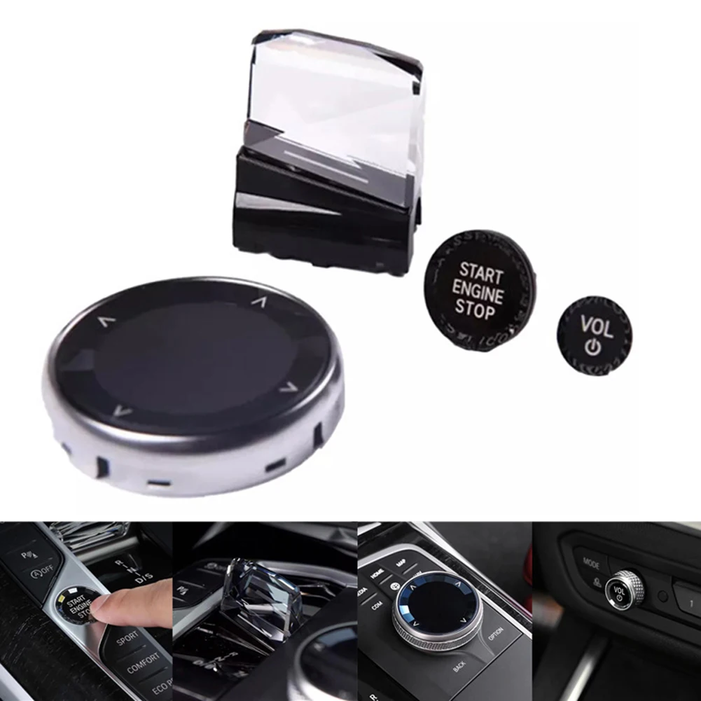 Precision Fit For Crystal Gear Shift Knobs Compatible with Select For BMW Models from Year Twenty Three to Twenty Four