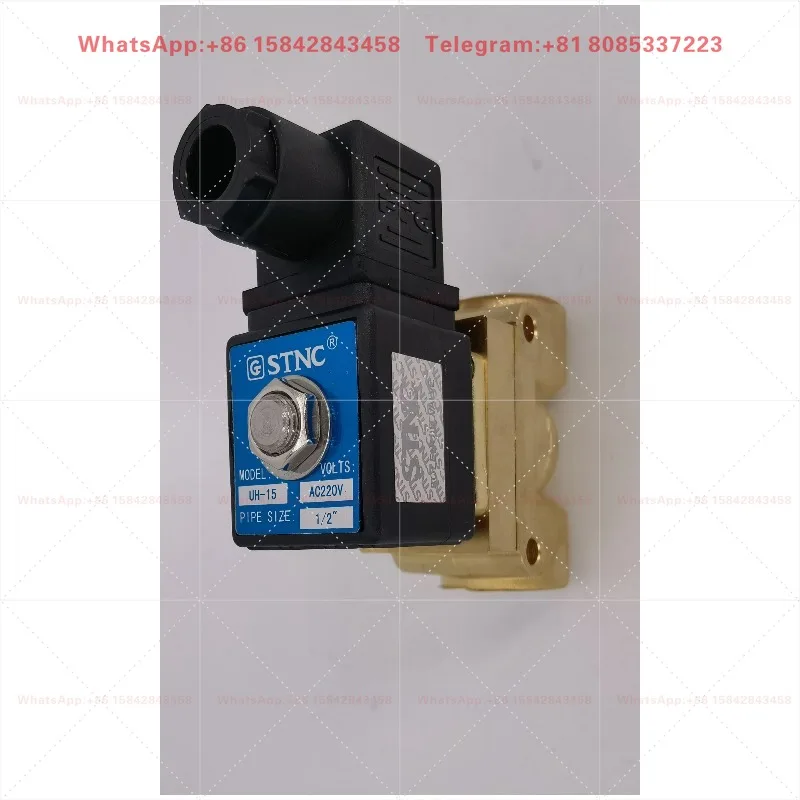 Two-position Two-way 5MPa High Pressure Solenoid Valve UH-15 UH-10 UH-08 Normally Closed Type
