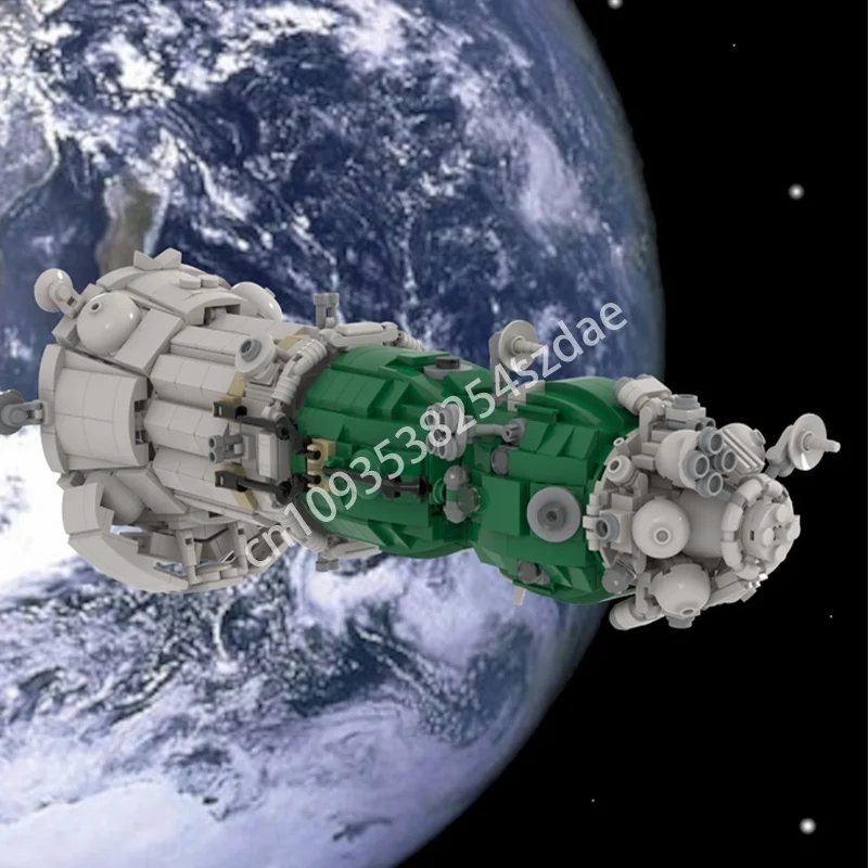 

1343pcs MOC LOK 1 Spaceed Model Building Blocks Construction Assemble DIY Creative Toy Idea Brick Kids Christmas Gift Birthday