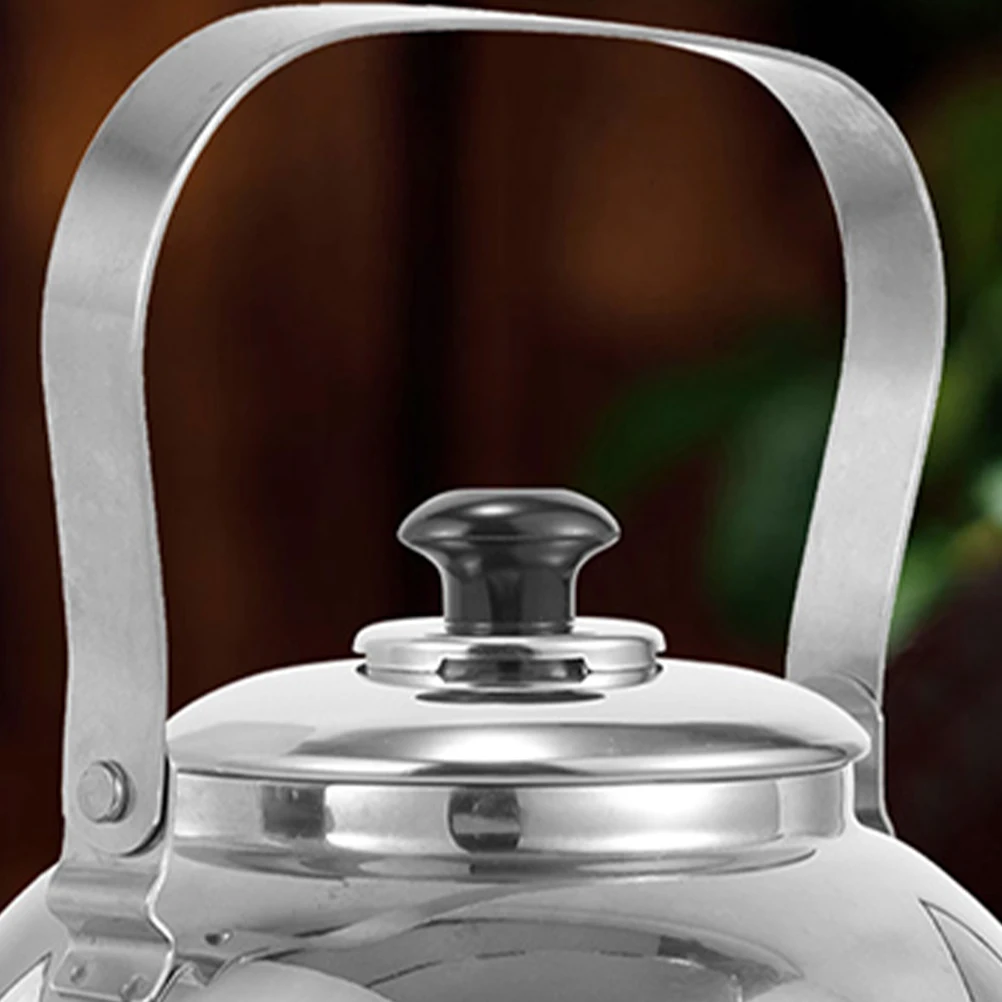 

Tea Kettle Lid Stainless Steel Replacement Part 9.4cm Whistle Sound Alert Universal Fit for Home and Office Lid Knob Top