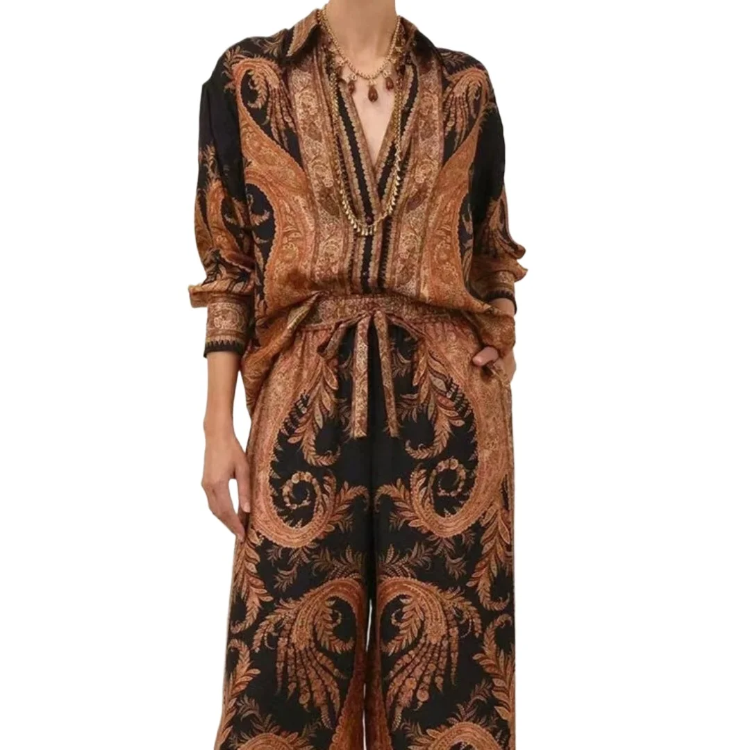 

Blouse Tops and Mermaid Fishtail Midi Skirt Black Long Sleeve See Through Diamonds