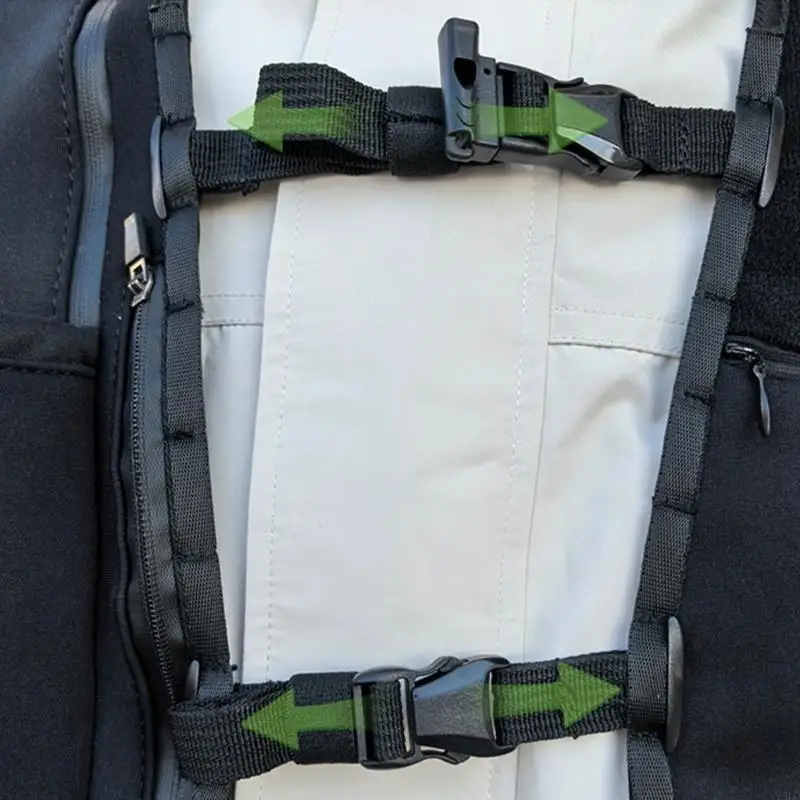 Action Camera Chest Mount Straps Backpack Shoulder Straps Mount Adjustable Running Vest Mount Adapter For Hiking Cycling