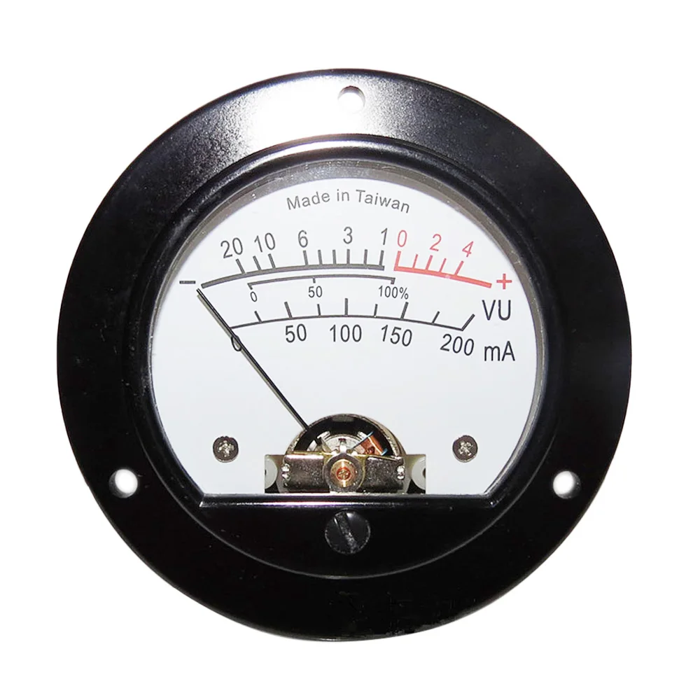 

V-014 Circle Warm Backlight Vu Meter Db Audio Level Meter Amps Electronic Tube Power Amplifier Accessory Give Free Drive Board