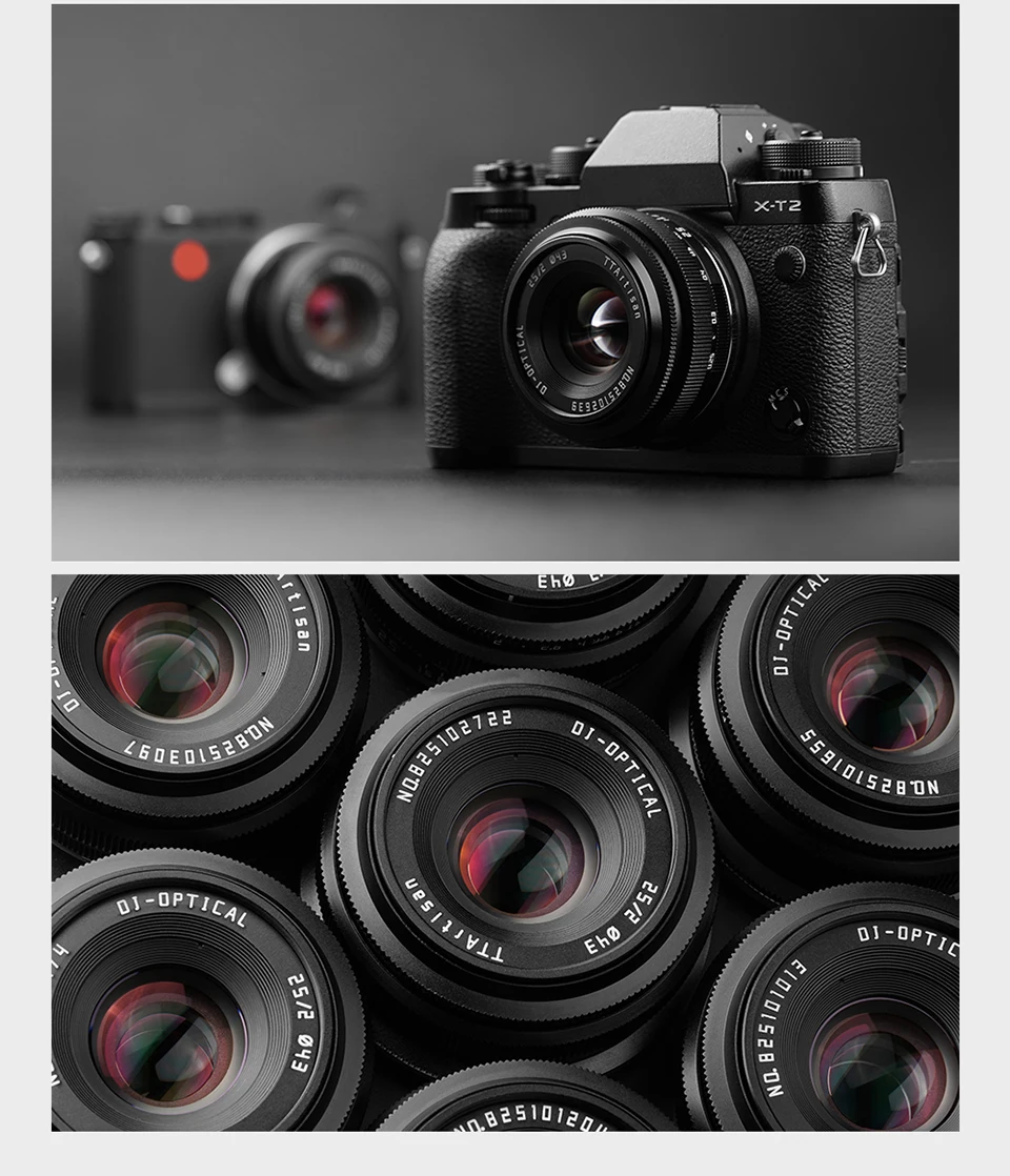 TTARTISAN 25mm F2 APS-C MF Porträt-Fotografie-Kameraobjektiv für Sony A6000 A7RIII Fuji XT30 XT-100 Nikon ZFC Canon RF M43 Mount – Detail 14