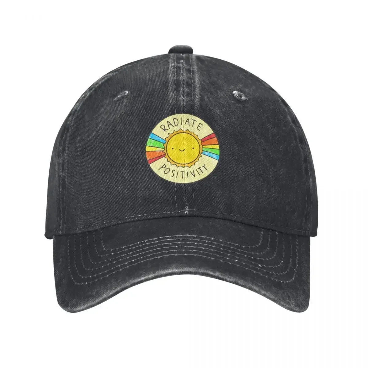 Radiate Positivity Baseball Cap dad hat designer cap custom caps Designer Hat Woman Men's