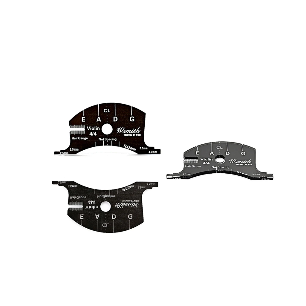 1X 3/4/4/4 1 x Violin Fingerboard Template Reference Tool Fingerboard Scraper Making Template Tool