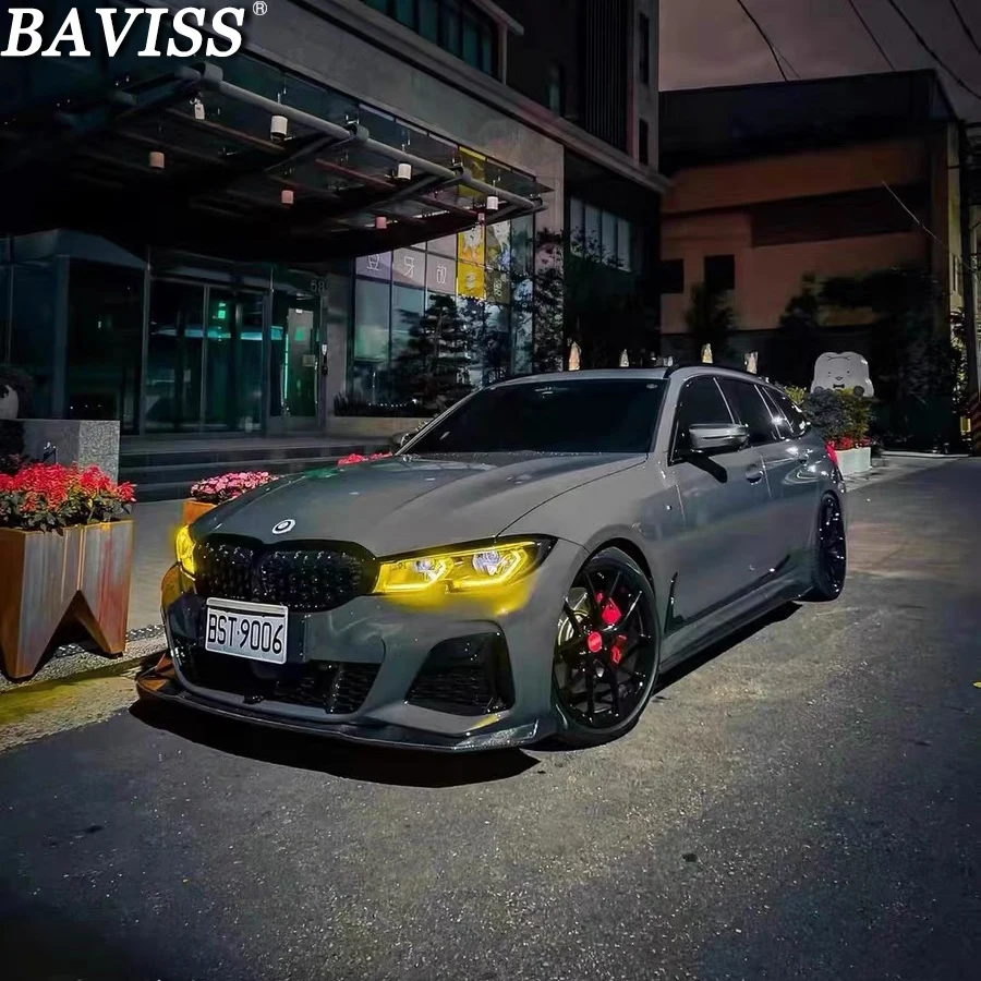 CSL Lemon Yellow DRL LED Modules For 2019-2022 BMW 3 Series G20 G21 320i 330i M340i 340iX Laser Headlight 63118496134 8496134
