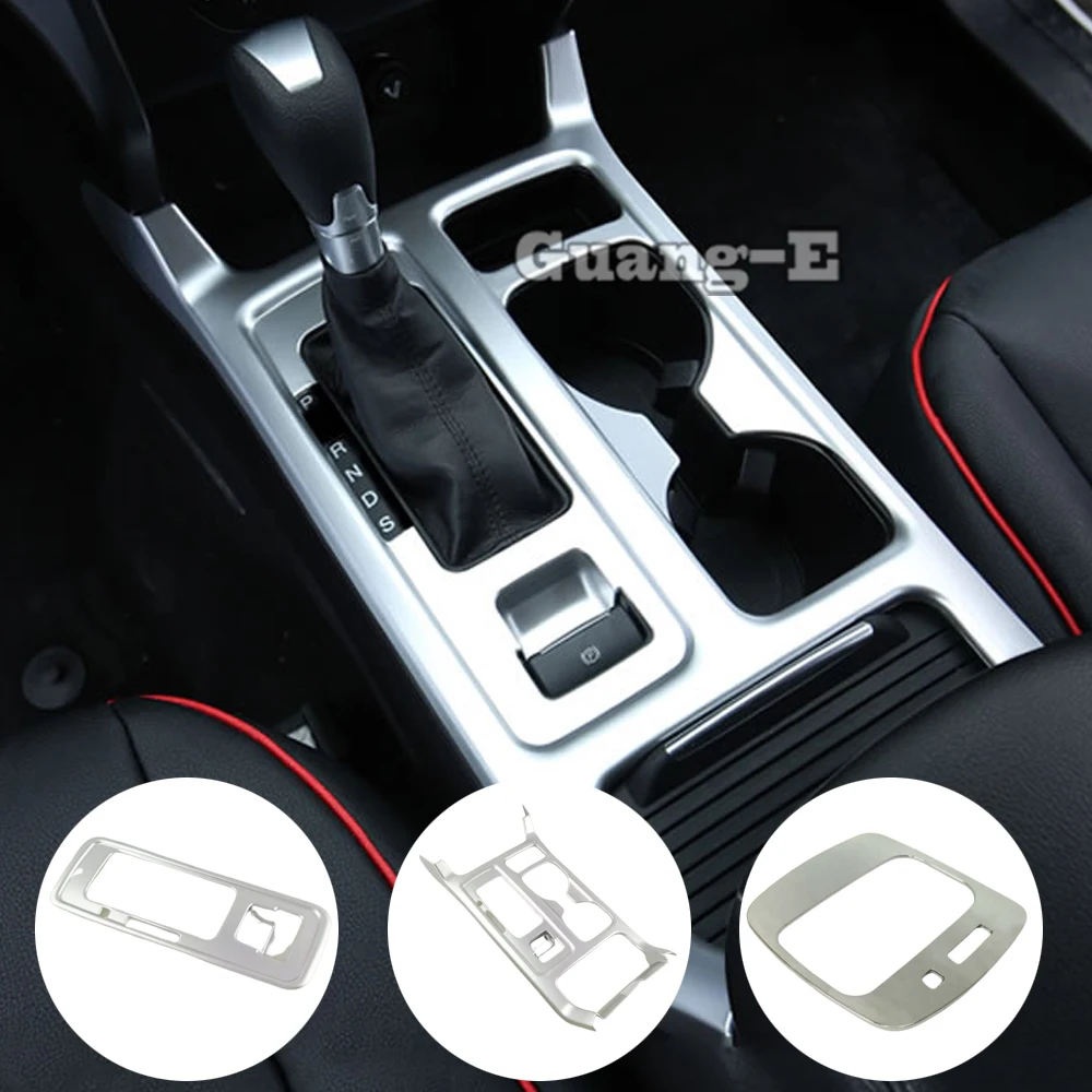 

Car ABS Middle Handbrake Shift Stall Paddles Cup Switch Frame Trim For Ford Kuga Escape 2013 2014 2015 2016 2017 2018 2019 2020