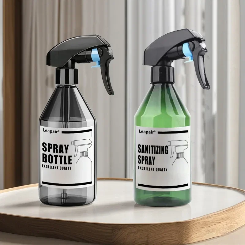 1/2 قطعة 300 مللي زجاجات رذاذ الرذاذ مع تسميات المحمولة الزناد رذاذ مضخة ل البستنة نبات زهرة سقي الشعر تصفيف الشعر #1