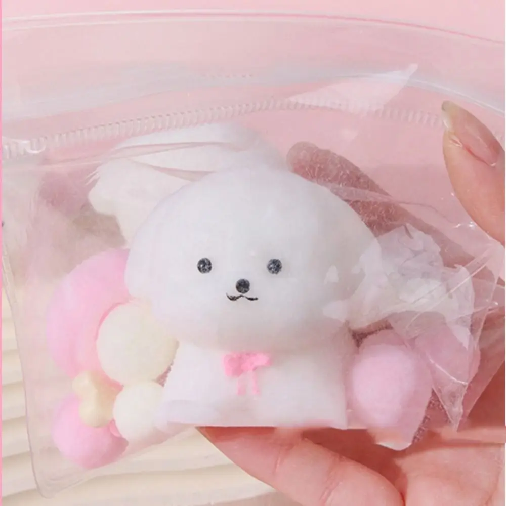 Stylish Mini Cat Paw Slow Rebound Toy Tomatoes on Sticks Cartoon Squeeze Dog Toy Funny Soft Hamster Slow Rebound Toy Gift