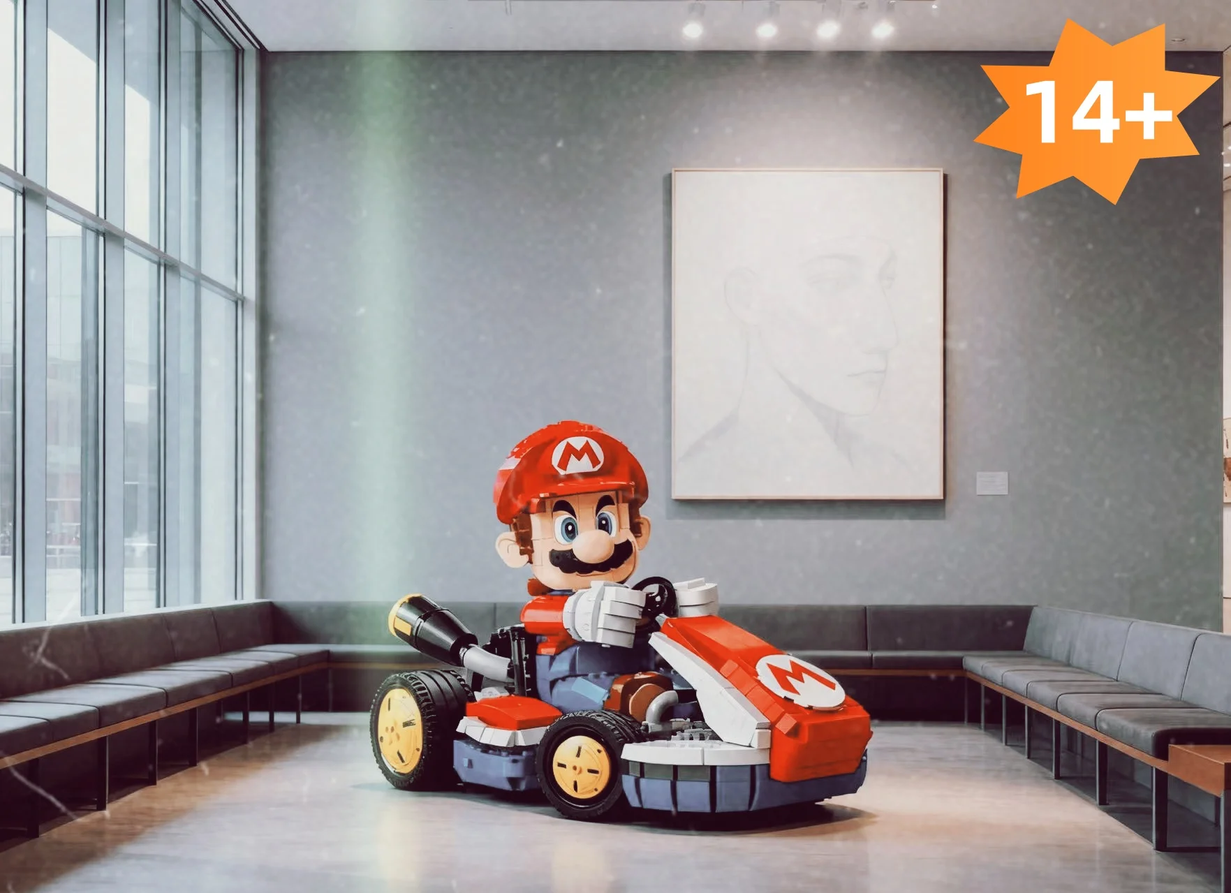 

2025 New Compatible72037 Classic Game Racing Building Blocks 1972PCS Assembly Bricks for Kids Adult gifts