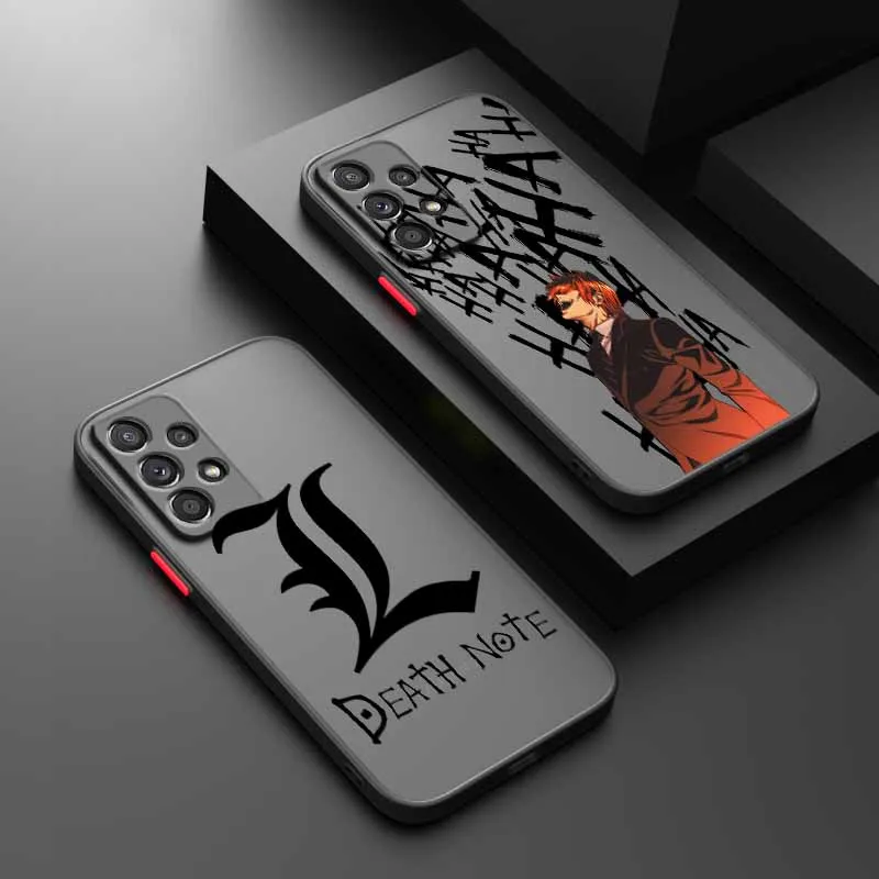 

DEATH NOTE Anime For Samsung A56 A55 A54 A53 A36 A34 A33 A32 A31 A26 A25 A24 A23 A22 A21S A17 A15 A07 Phone Case