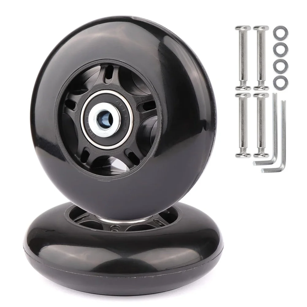 Smooth And Quiet Roller Skates Roller Skates Single Row Inline Skate Wheel Quiet Operation Chrome Steel Smooth Rolling