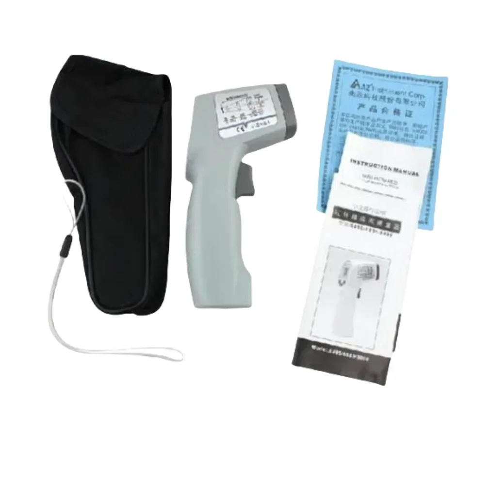 

AZ8888 Digital Infrared Thermometer Non-Contact Food Thermometer Measuring Range -20~260 D:S Ratio6:1