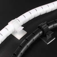 10M Winding Tube Wire Organizer Cable Protection Sleeve Tube Protect Sleeve Spiral Wrap Winding Protector 8/10/12/16/22 /36/40mm