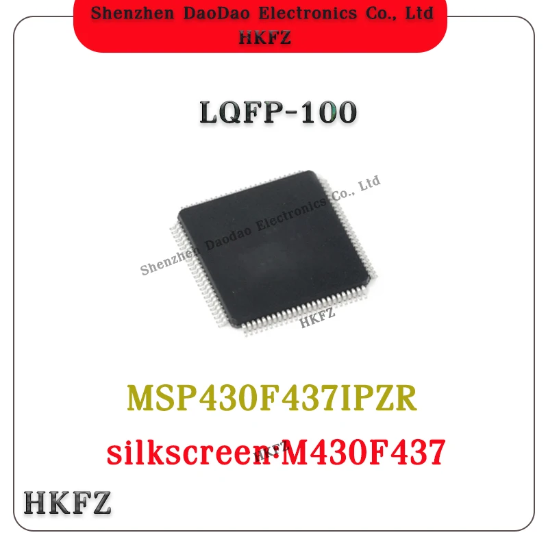 

MSP430F437IPZR M430F437 LQFP100 package signal information hybrid chip IC new original