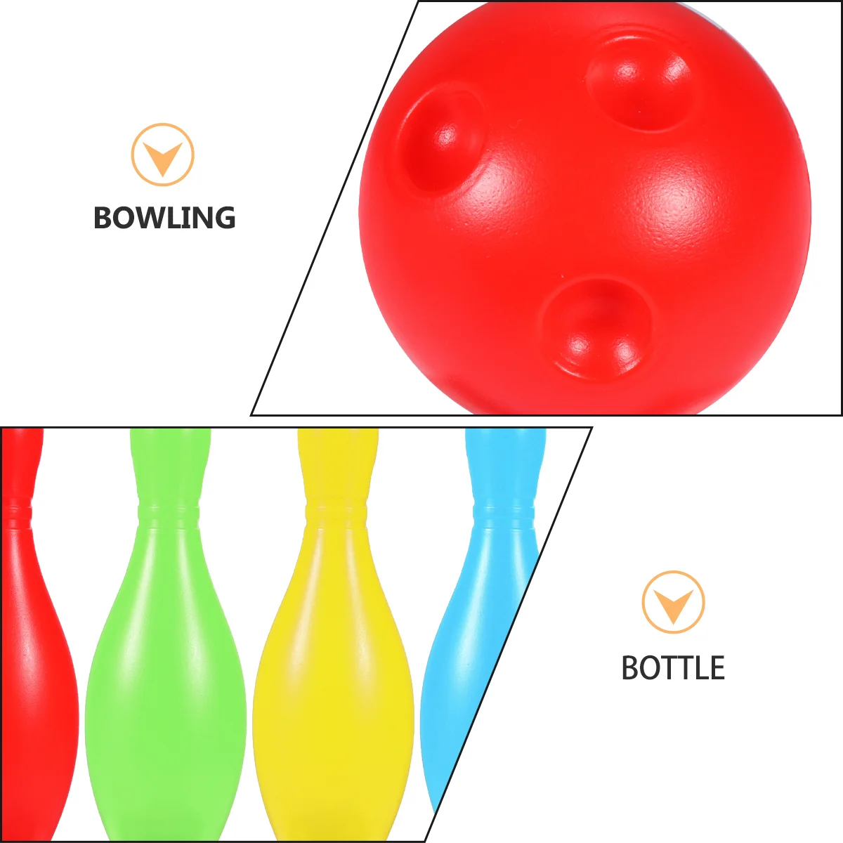 Kinderen Bowlen Kinderspeelgoed Pins Spel Buitenspeelgoed Familiebalspellen voor binnen