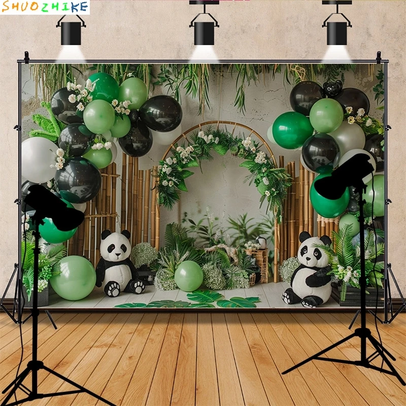 مستلزمات خلفية للتصوير الفوتوغرافي لغرفة الطفل ، تصوير عيد ميلاد سعيد ، ديكورات حفلات لحديثي الولادة ، قوس بالونات ، مظهر زهور ، خلفية صور ، ، ، ، ، من