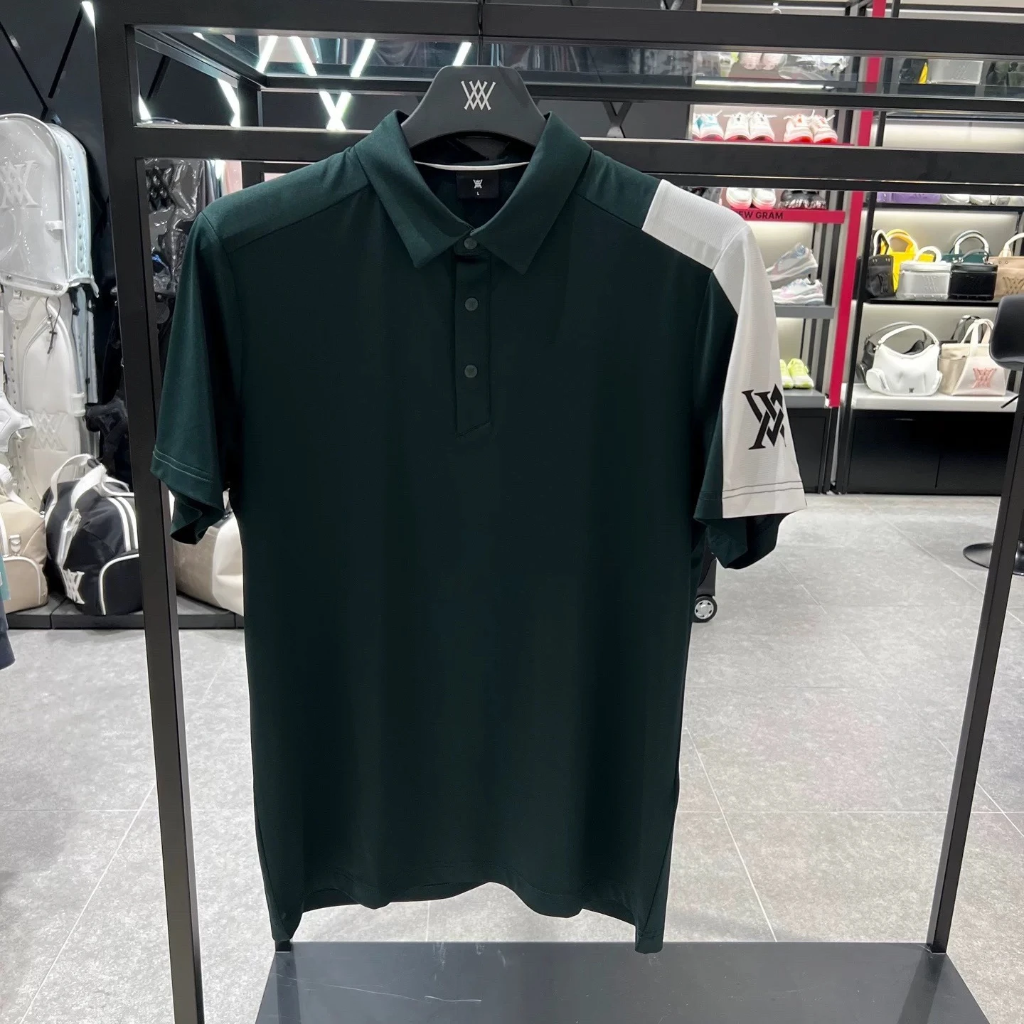Men's Golf Polo Shirt 2026 Summer New Korean Style Color Block Slimming Quick-Dry Wrinkle-Free Versatile Breathable Stretch Soft