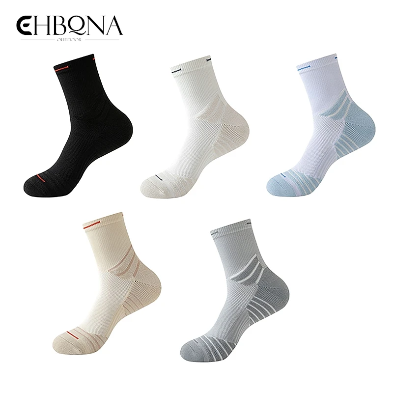 

1Pair Competition Cycling Socks Men Women Sport Riding Socks Mesh Basketball Badminton Racing Socks