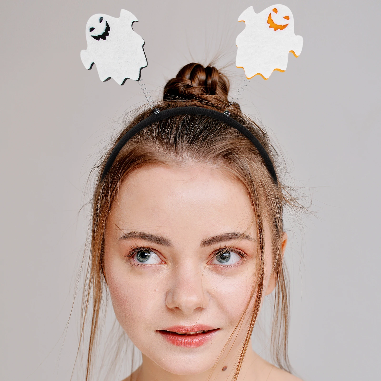 

6 Pcs Halloween Headb s Kids Girls Colorful Lightweight Plastic Non Woven Material Party Accessories Costume Props Festival
