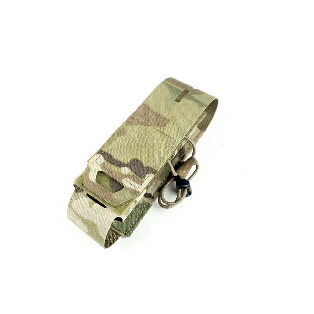 Tactical MOLLE Flashbang Pouch Hoslter Dummy Bag Modular Hunting Airsoft Magazine Holder Equipment Granada Grenade Pouch Camping