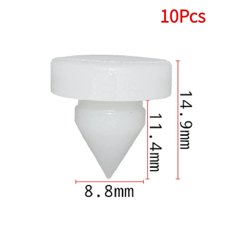 10Pcs Brake Clutch Pedal Stopper Pad White 46505SA5000 For Accord Civic  Crosstour CR-V Insight For  Integra MDX TSX.