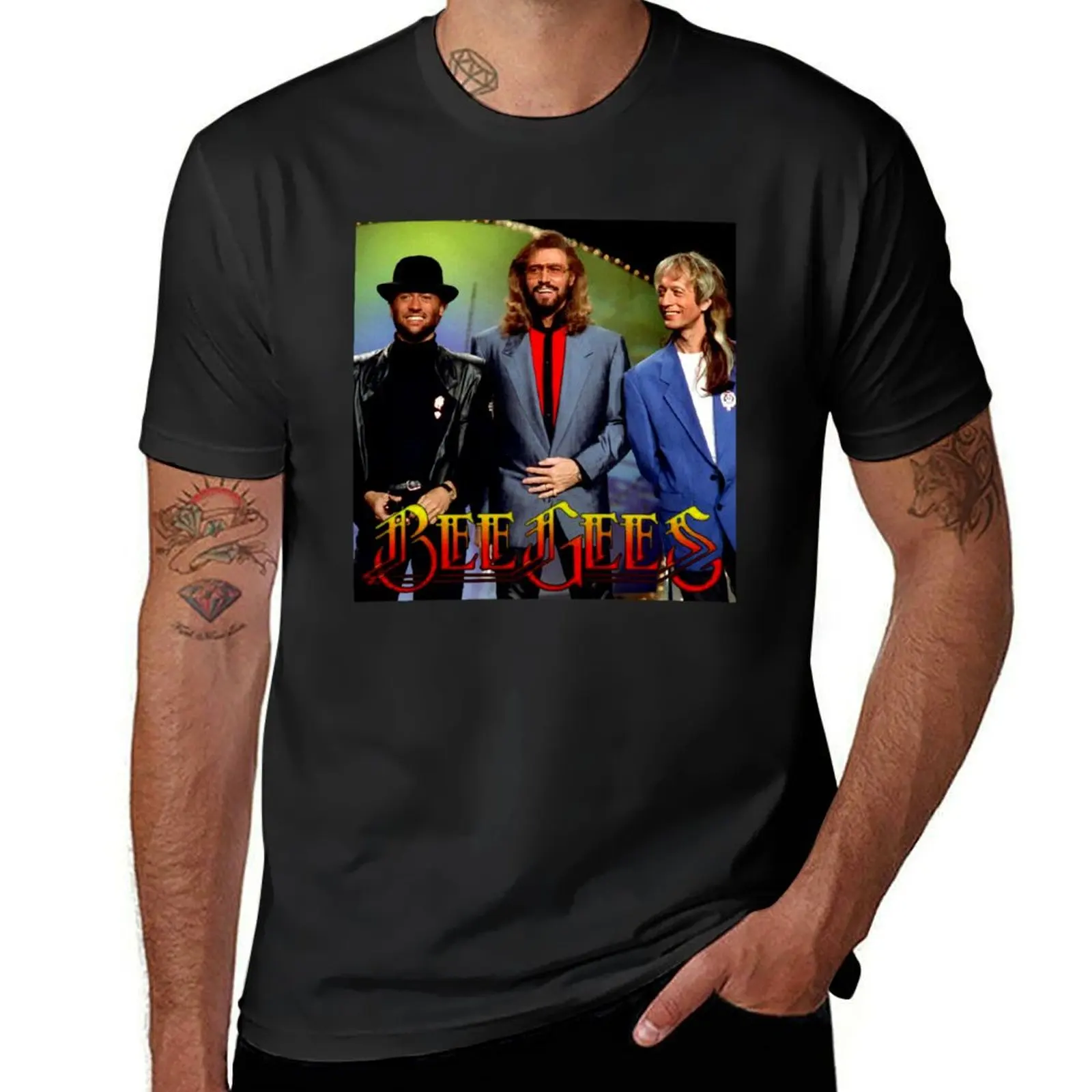 bee-gees 4 T-Shirt for a boy plus size tops tees animal prinfor boys mens graphic t-shirts hip hop