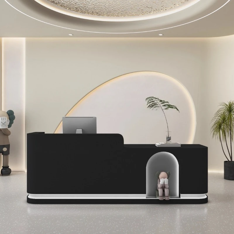 

Стойка ресепшн для салона красоты, рабочий стол, прилавок для магазина, стойка администратора для парикмахерской, коммерческая мебель Lada Recepcja